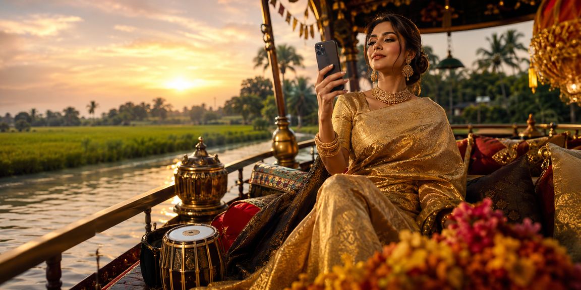 গাজীপুরে 1650 ক্রিকেট বেটিং পেজে শাড়ি পরা নারী মোবাইলে প্ল্যাটফর্ম ব্যবহার করছেন